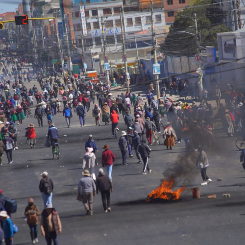 Gobierno boliviano pide «diálogo productivo» a sectores que mantienen bloqueos y protestas