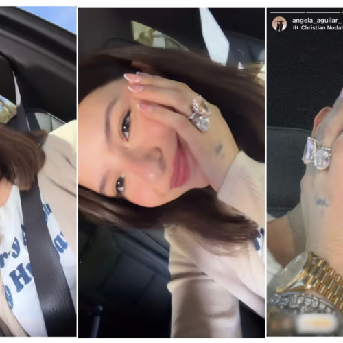 Ángela Aguilar reaparece con lujoso anillo de diamantes y desata rumores sobre regalo de Christian Nodal