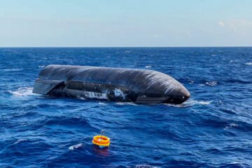 SpaceX difunde las imágenes del exitoso amerizaje de la Starship en el océano Índico
