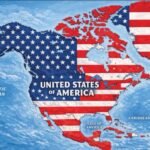 Trump sugiere mapa de EE UU desde Centroamérica hasta  Groenlandia y el Caribe