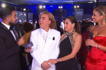 Cristian Castro presenta públicamente a su novia Vanessa Ríos en los Premios Billboard 2026